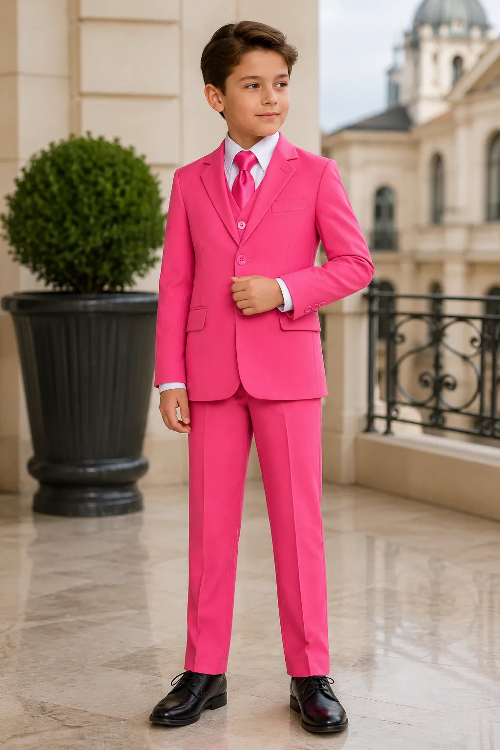 Boys Timeless Three Piece Formal Suit