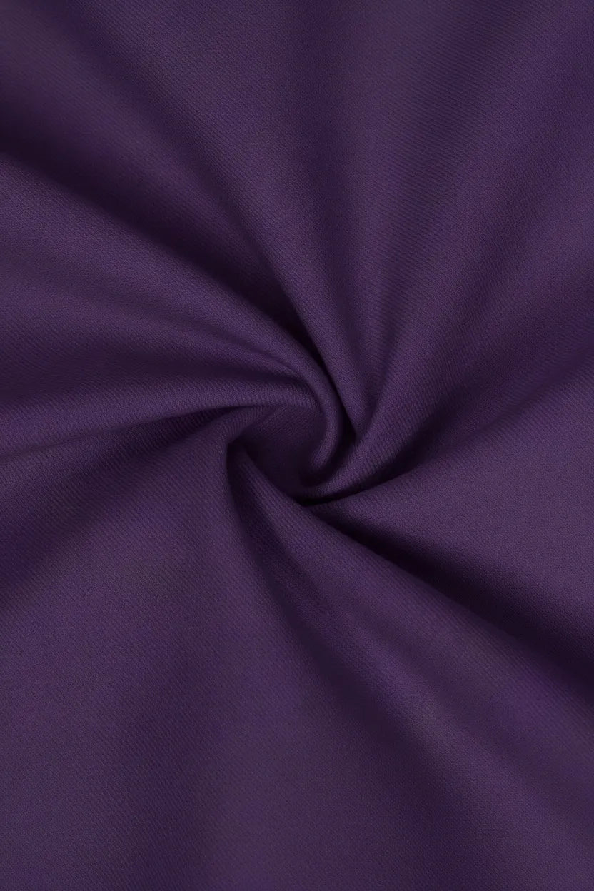 Men's Modern Purple Double Breasted 3 Piece Suit