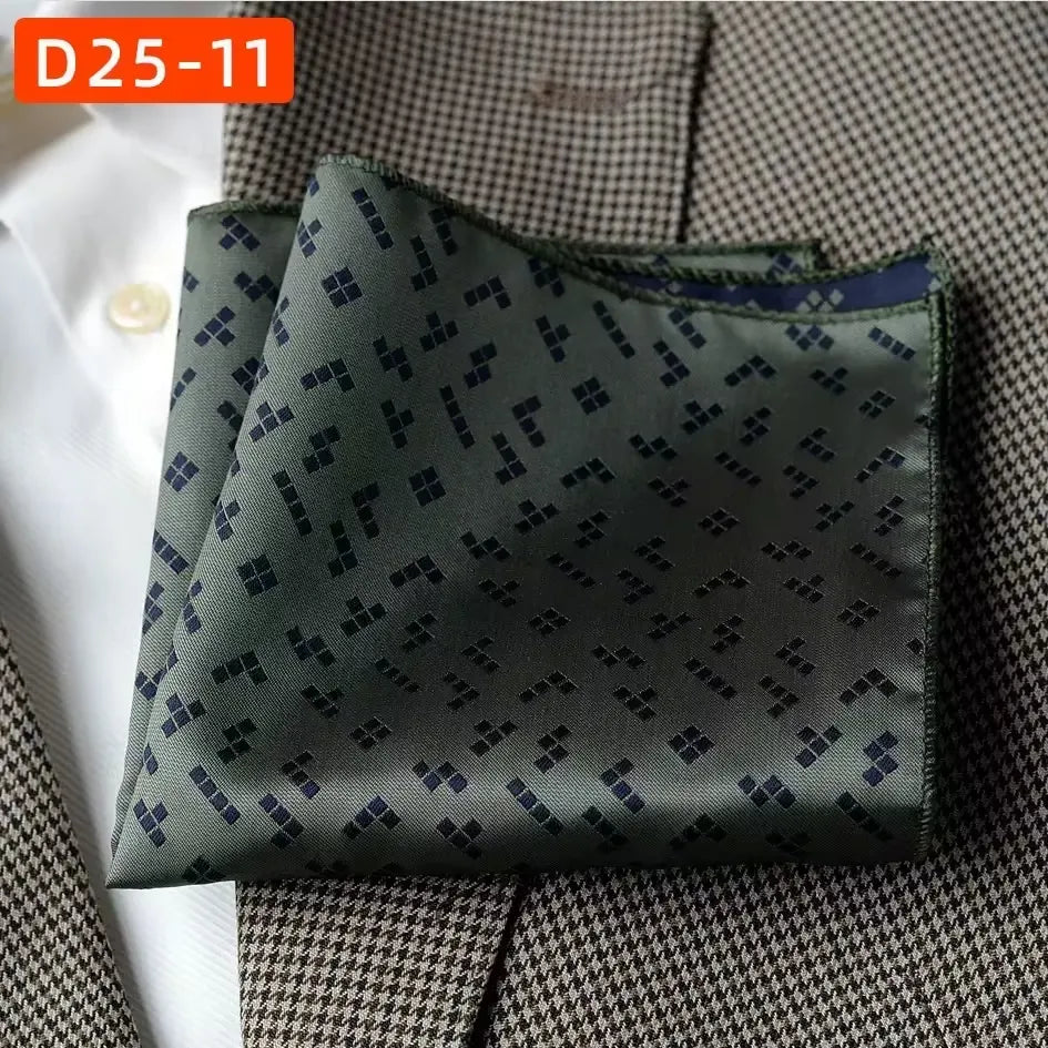 Vintage Pattern Pocket Square for Suits