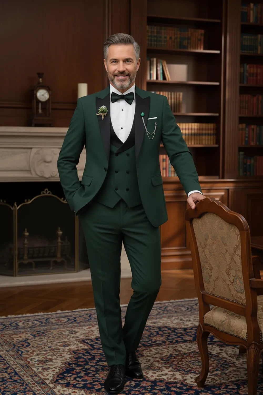 Men's Gala Night Formal Tuxedo 3 Piece Suit