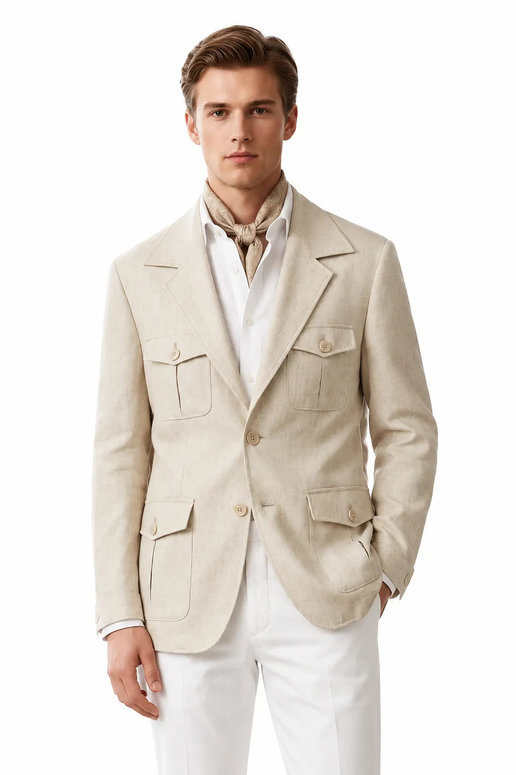 Men's Lightweight Safari 2 Piece Suit