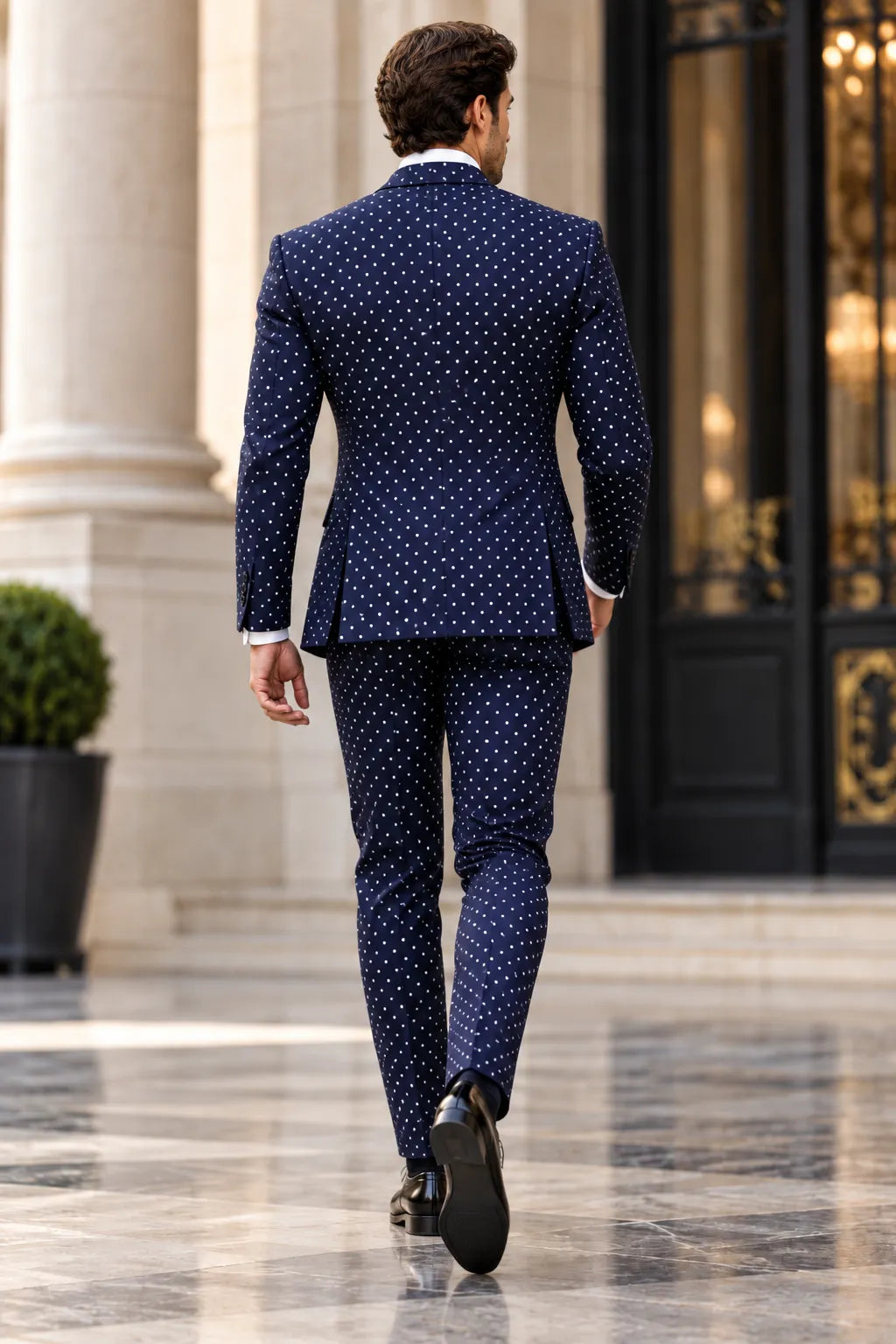 Abito da uomo doppiopetto slim fit 2 pezzi