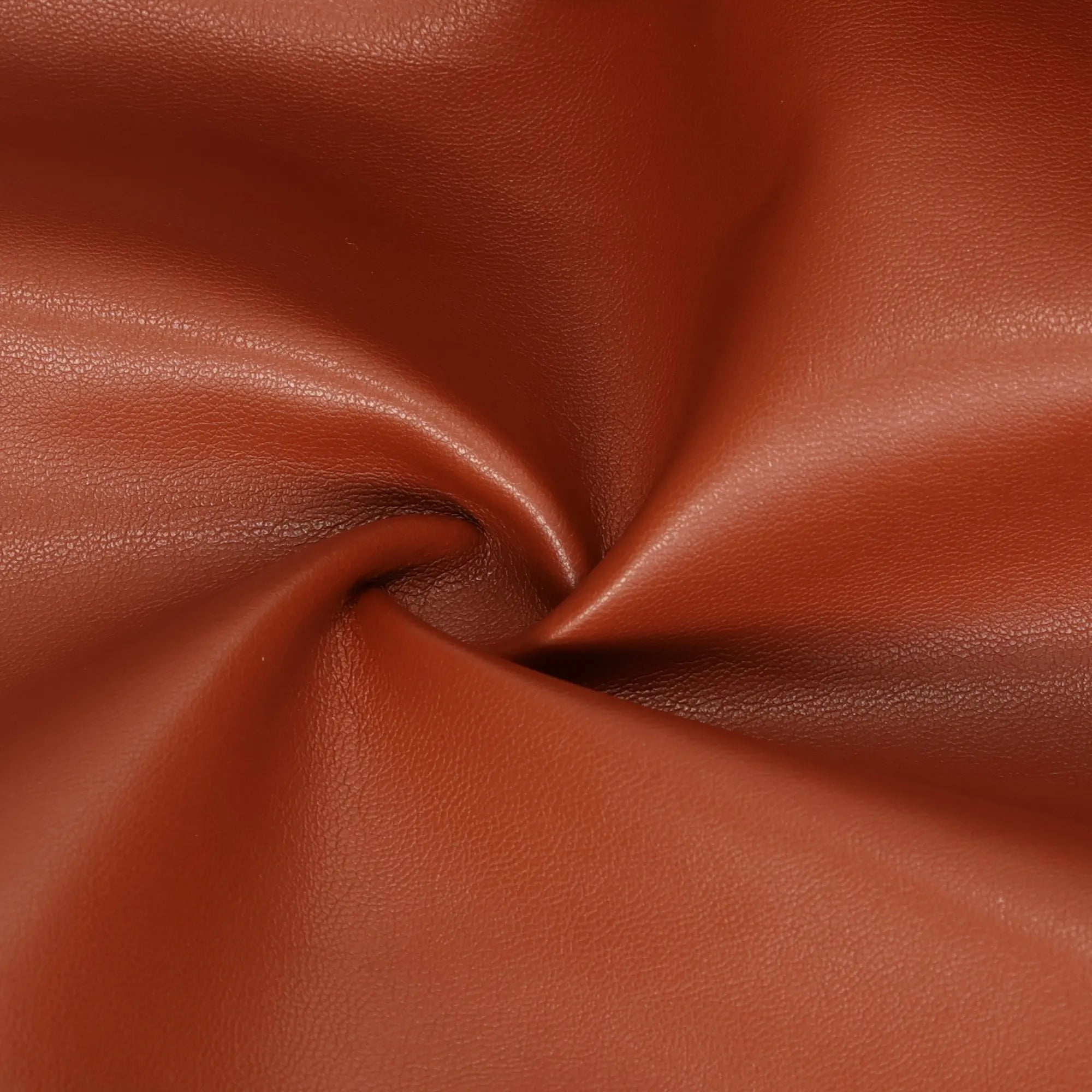 Men's Orange Statement Leather 3 Piece Suit