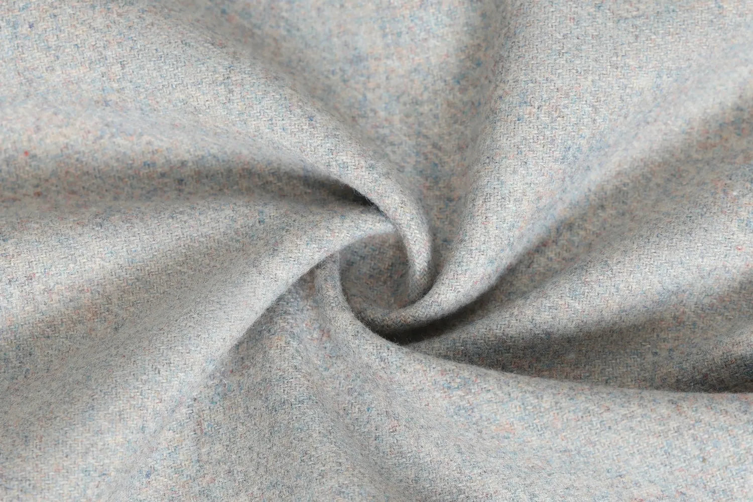 Men's Grey Daily Herringbone 2 Piece Suit