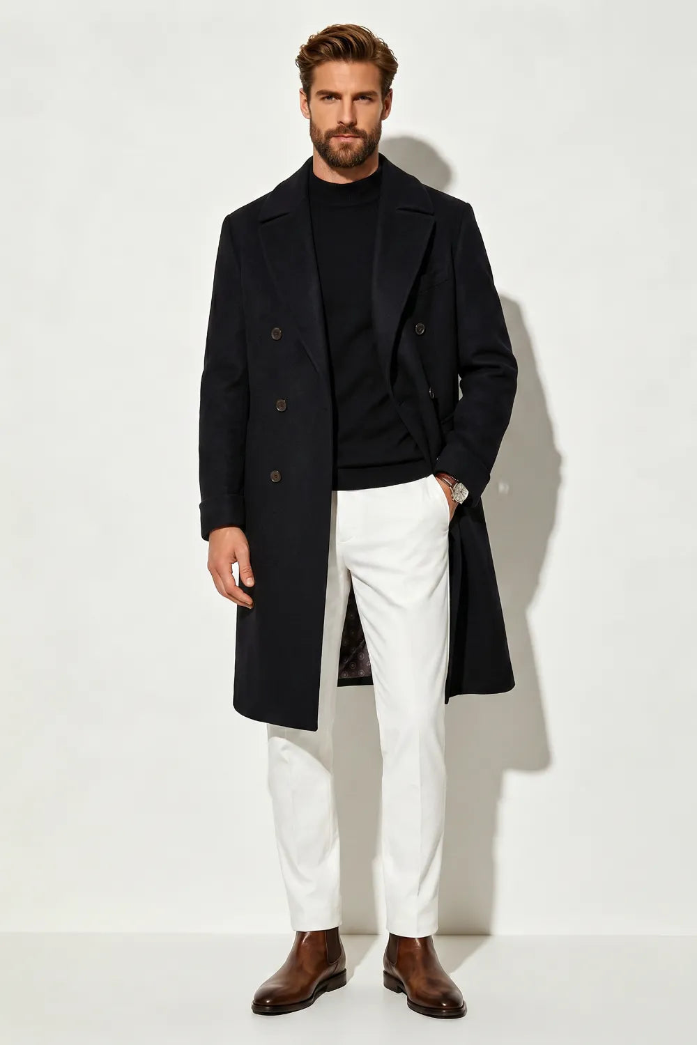 Abito da uomo doppiopetto slim fit 2 pezzi