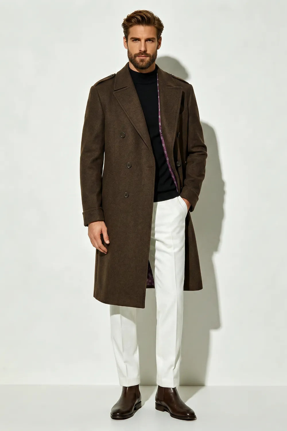 Abito da uomo doppiopetto slim fit 2 pezzi