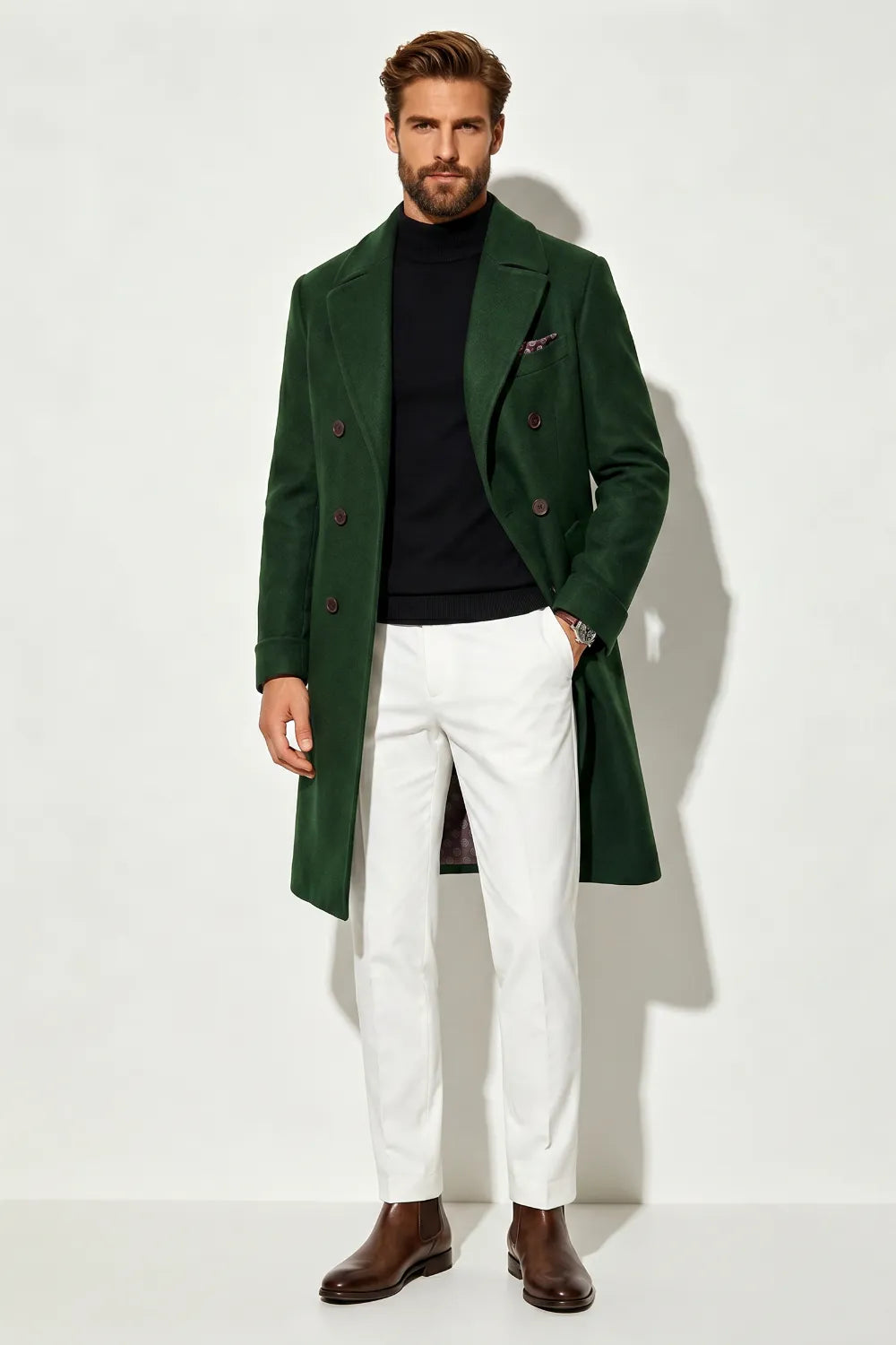 Abito da uomo doppiopetto slim fit 2 pezzi