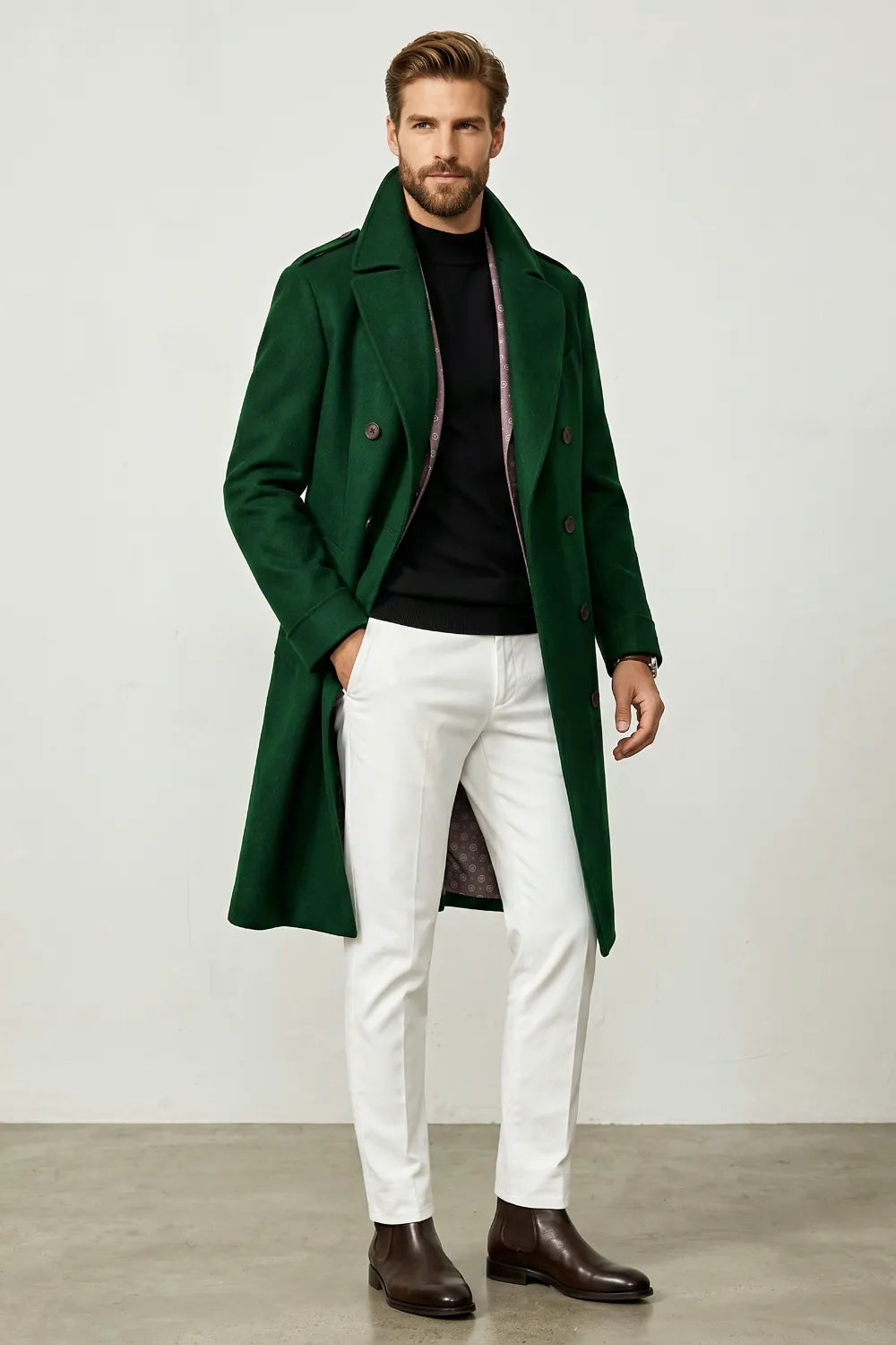 Abito da uomo doppiopetto slim fit 2 pezzi