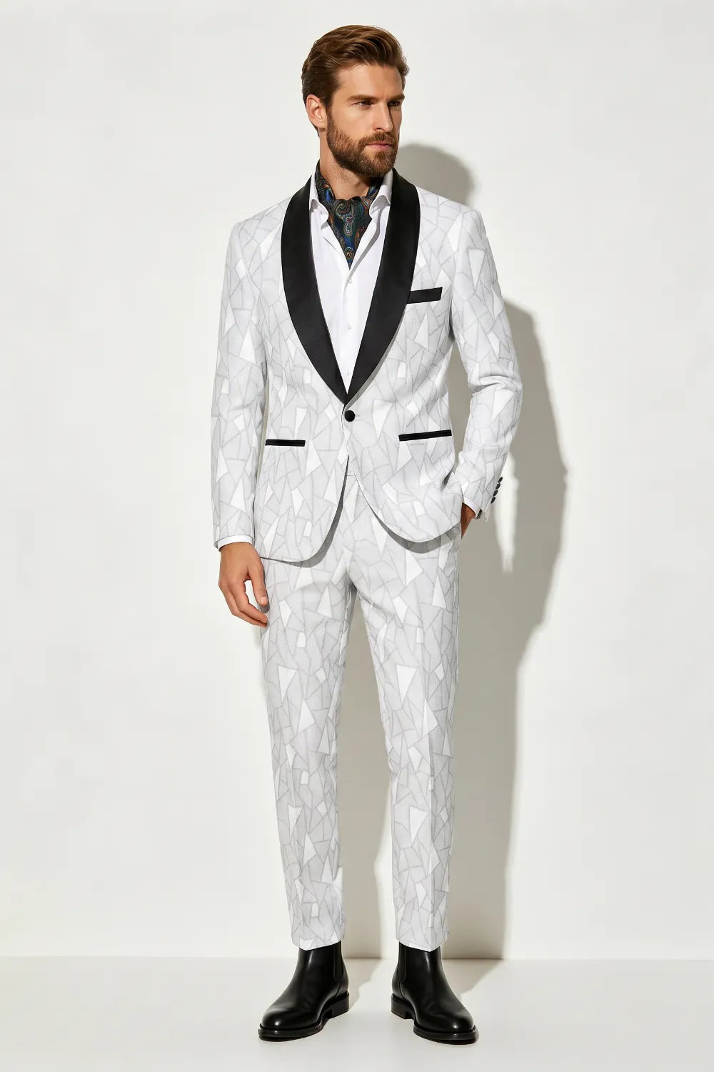 Abito da uomo doppiopetto slim fit 2 pezzi
