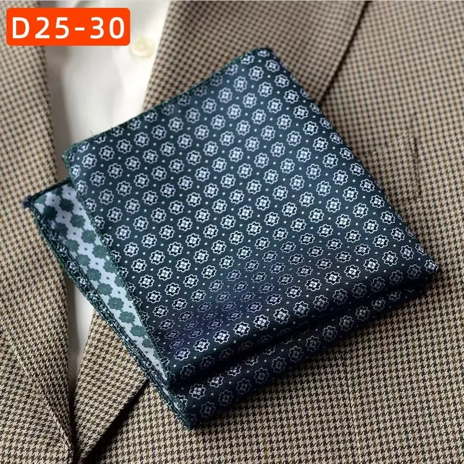 Vintage Pattern Pocket Square for Suits