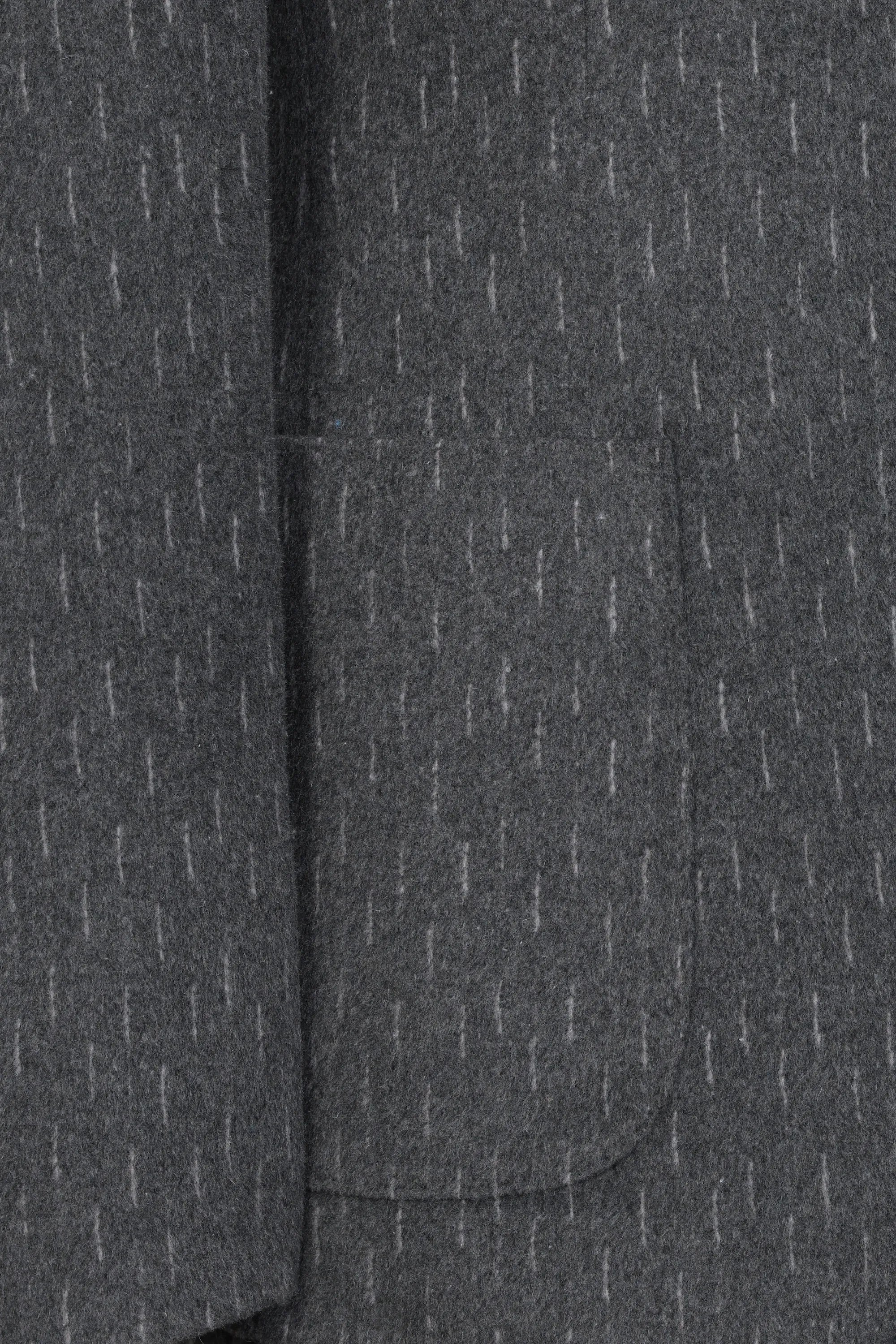 Men's Grey Herringbone 3 Piece Suits