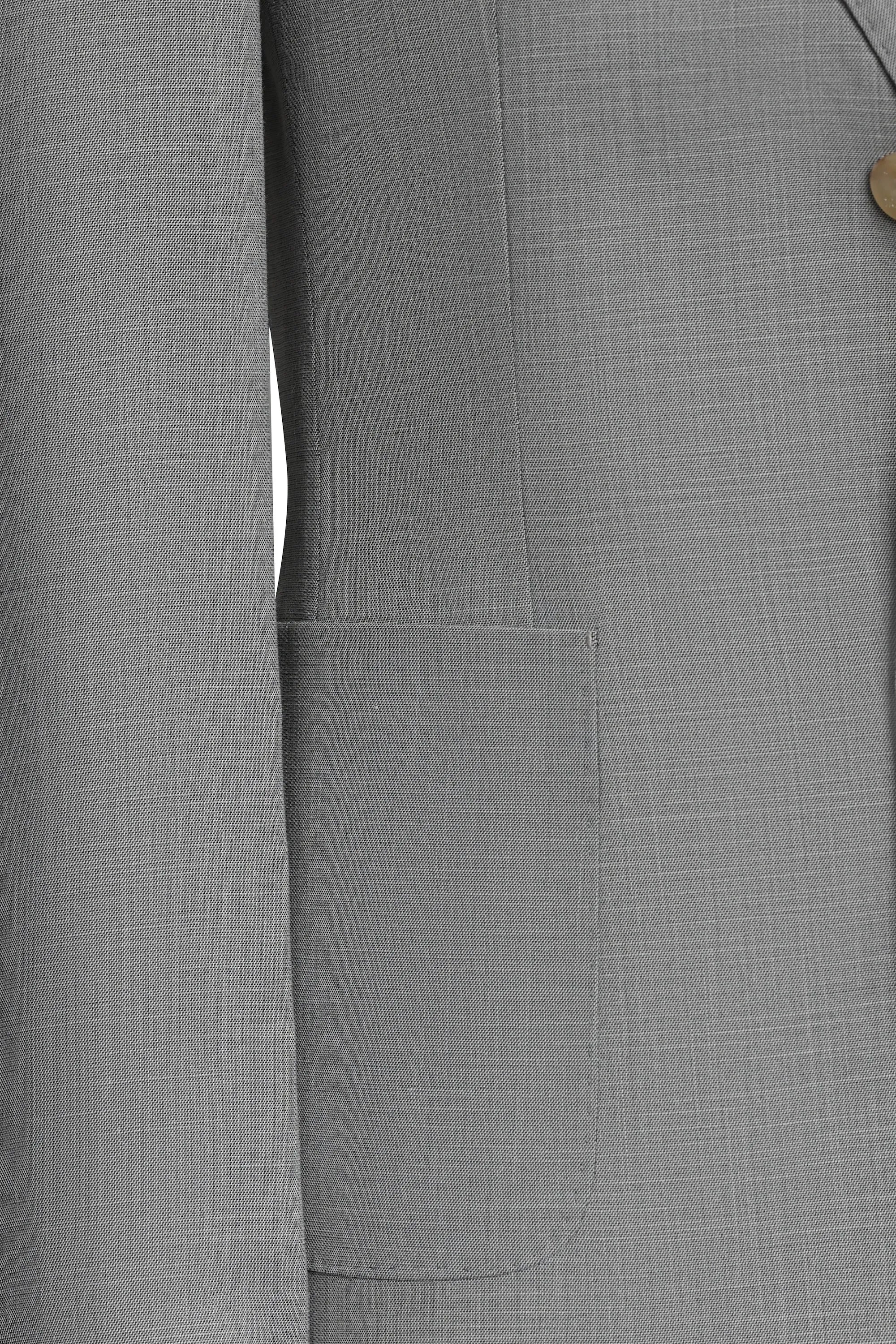 Men's Grey Cooling Fiber 2 Piece Suits