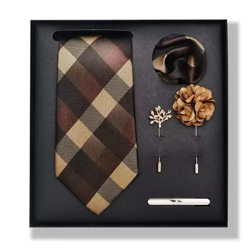Men’s Classic Necktie Gift Set Box