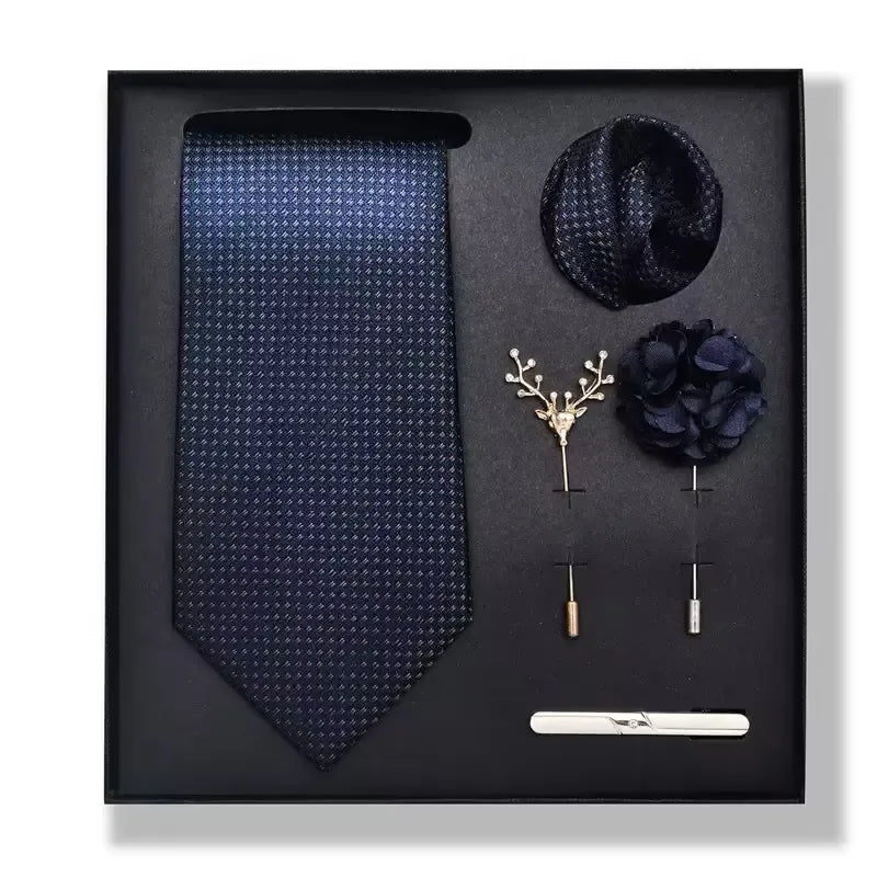 Men’s Classic Necktie Gift Set Box