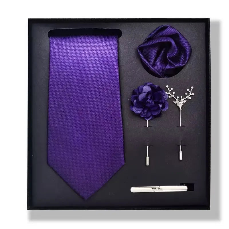 Men’s Classic Necktie Gift Set Box
