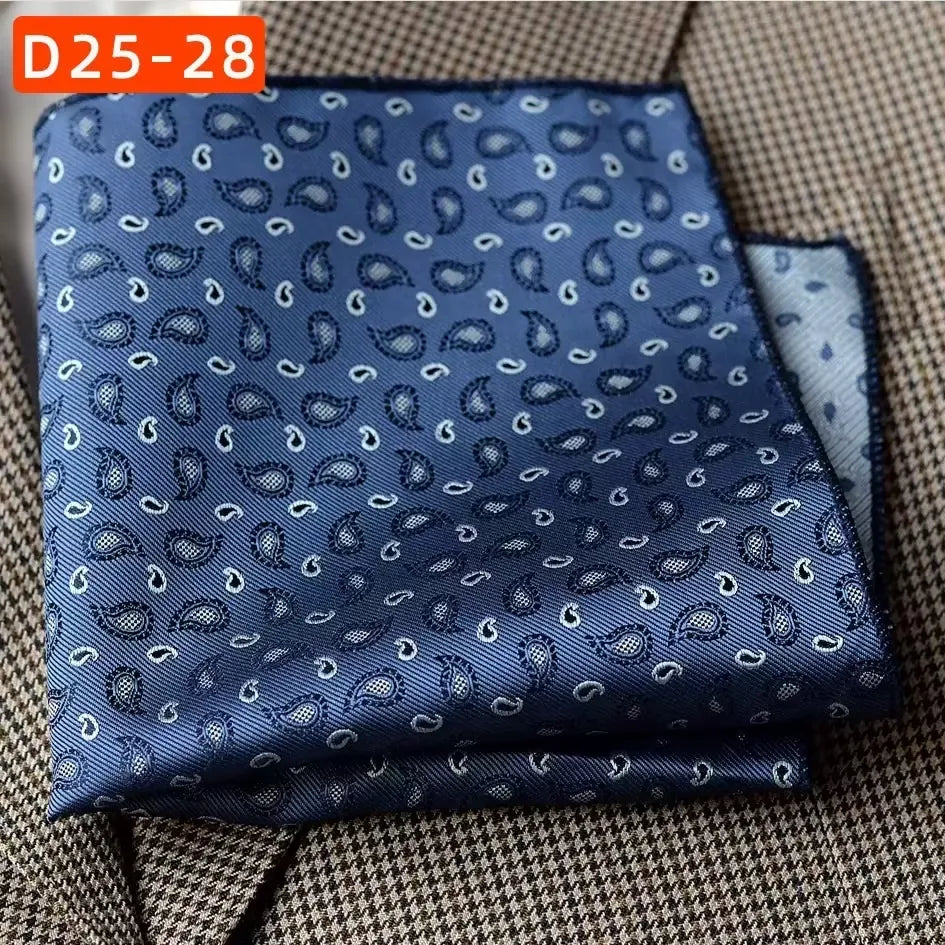 Vintage Pattern Pocket Square for Suits