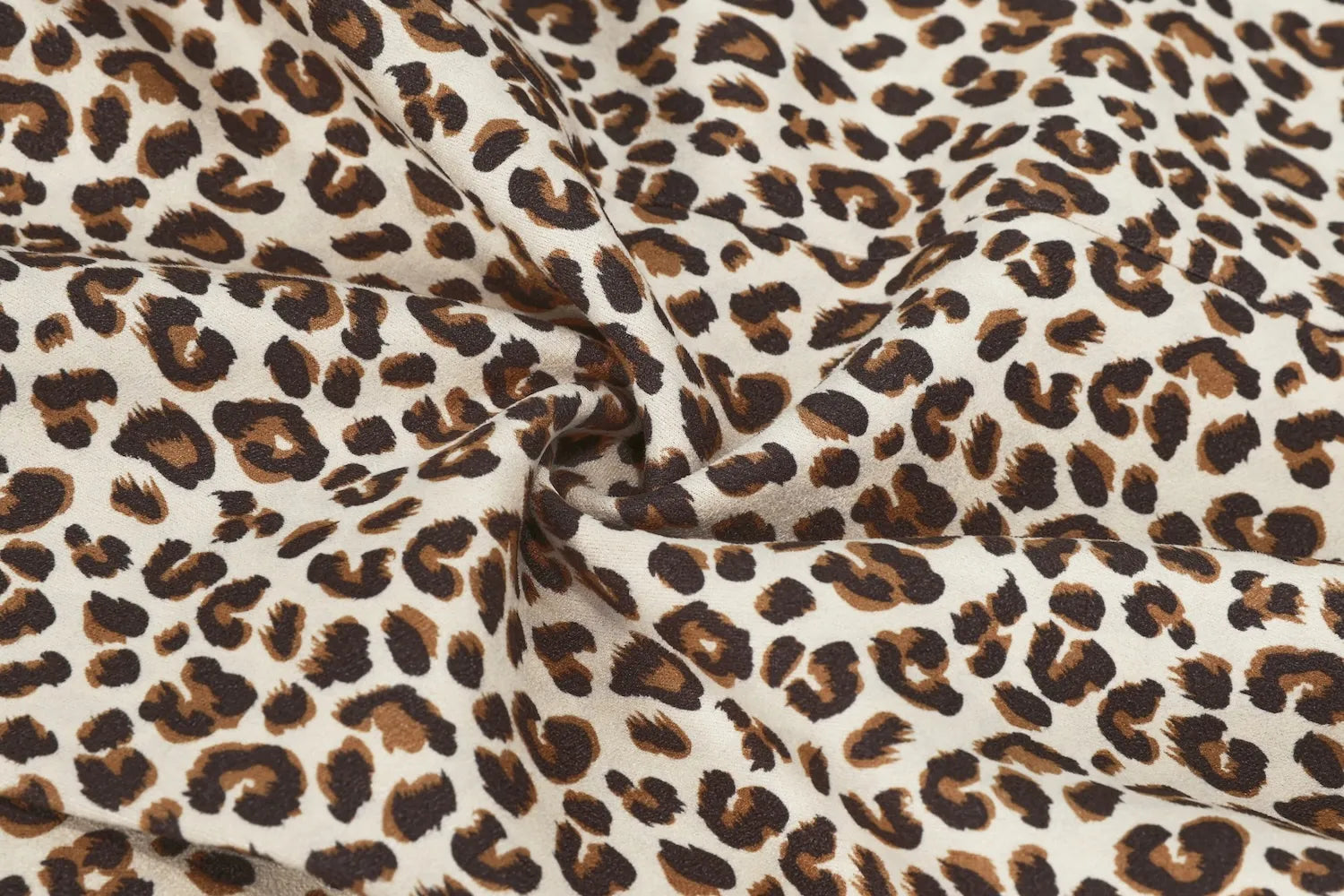 Men's Off-white Leopard Print 2-piece Suit