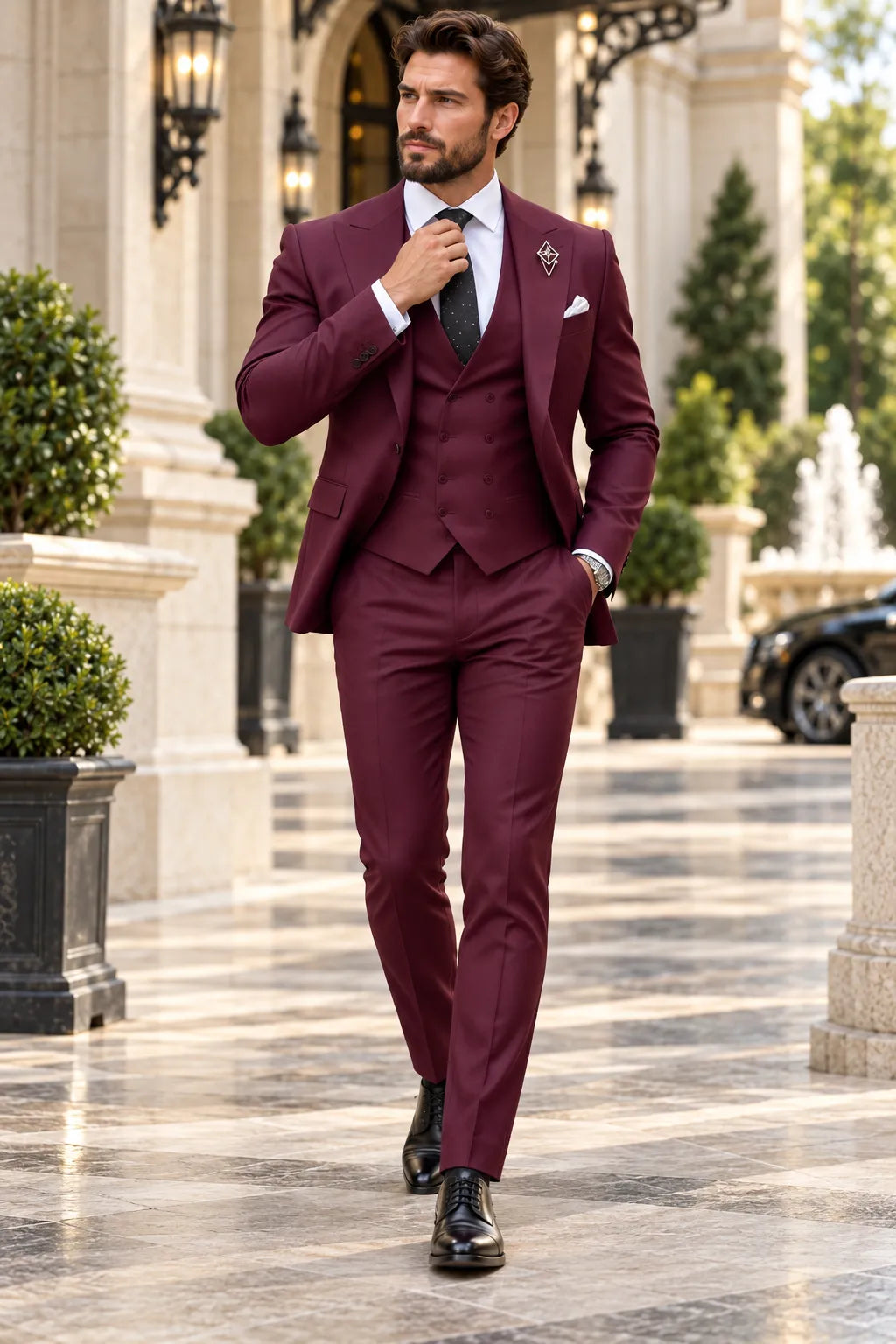Men's Modern Luxury 3 Piece Suit – Updated Edition