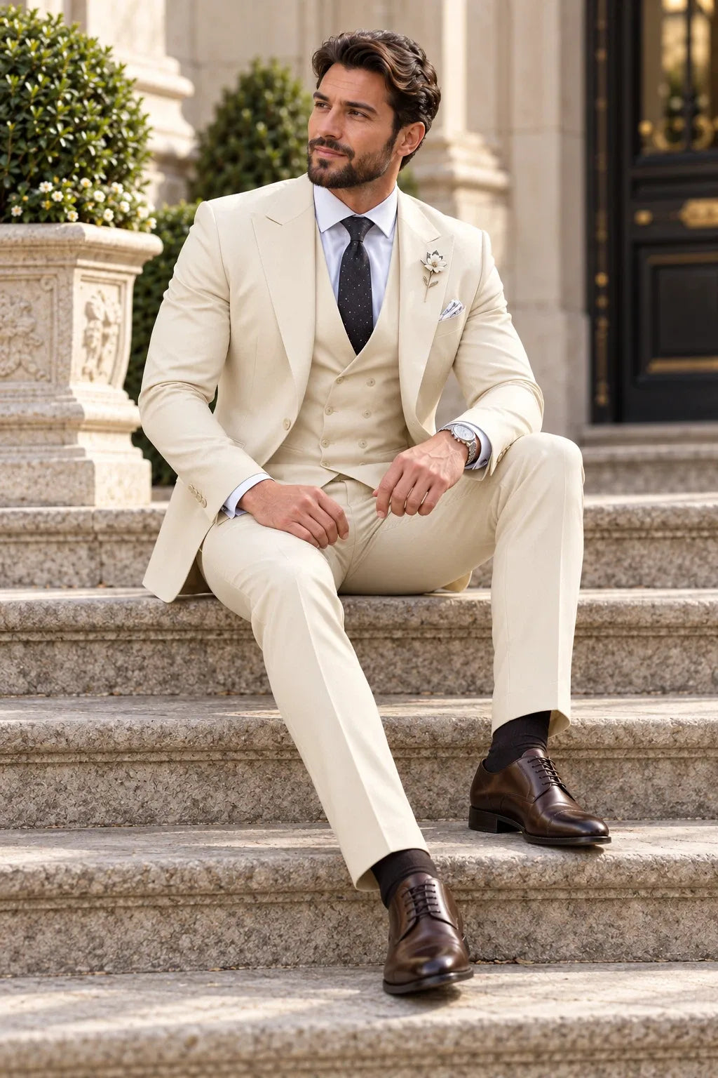 Men's Modern Luxury 3 Piece Suit – Updated Edition