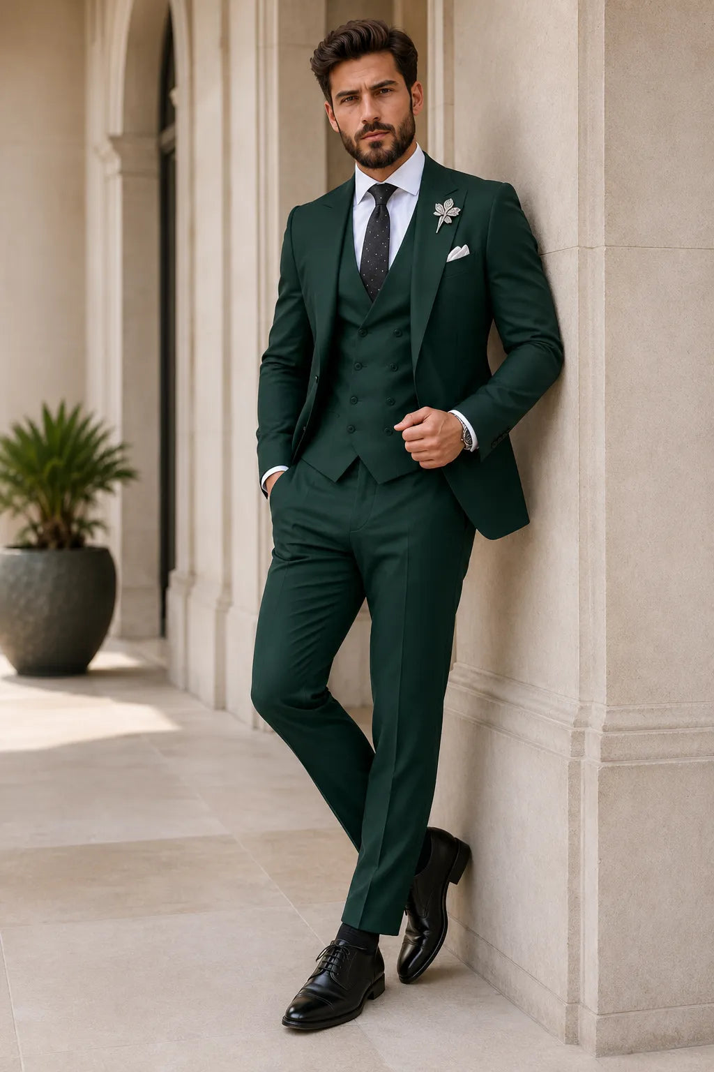 Men's Luxury Tuxedo Style 3 Piece Suits