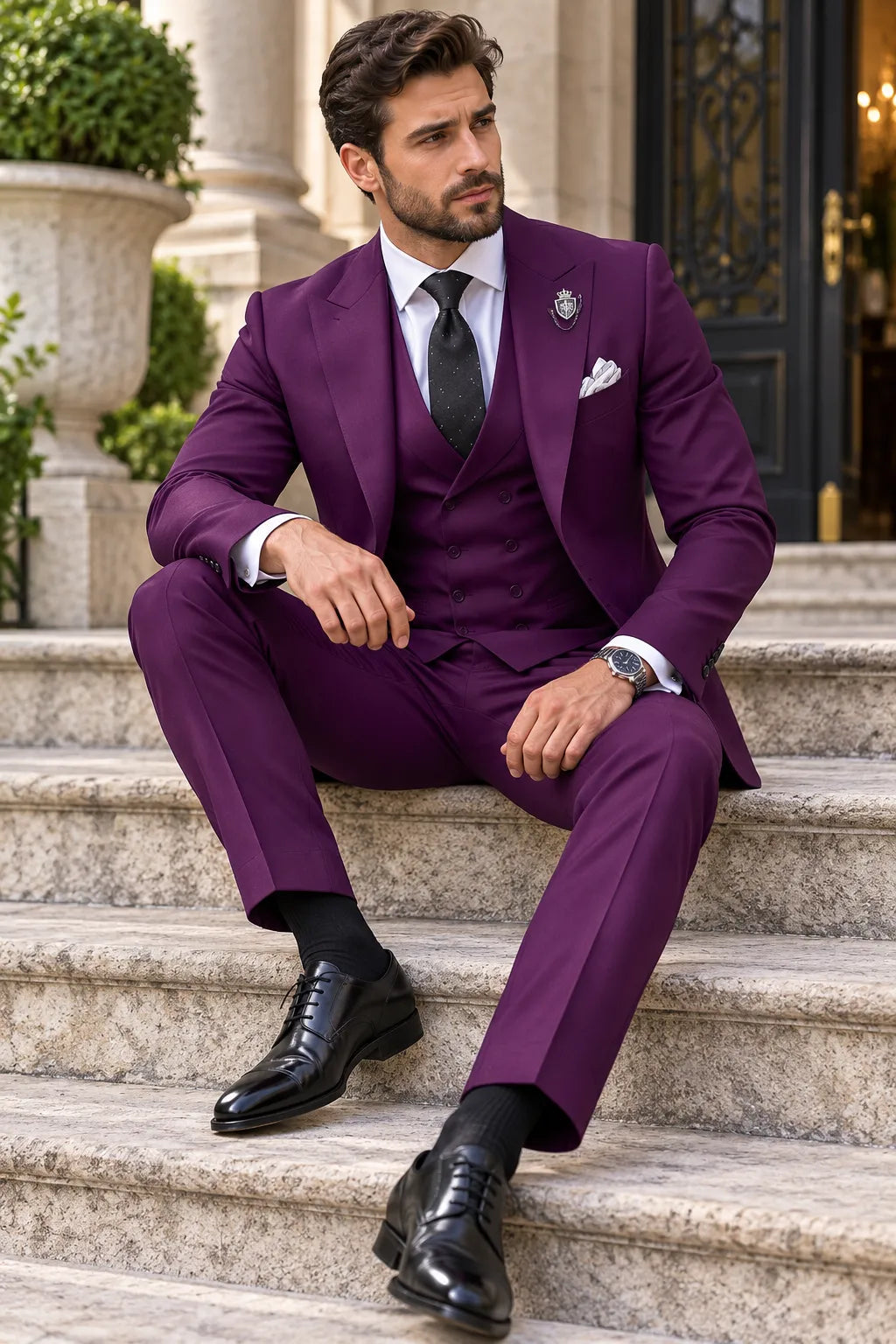 Men's Modern Luxury 3 Piece Suit – Updated Edition