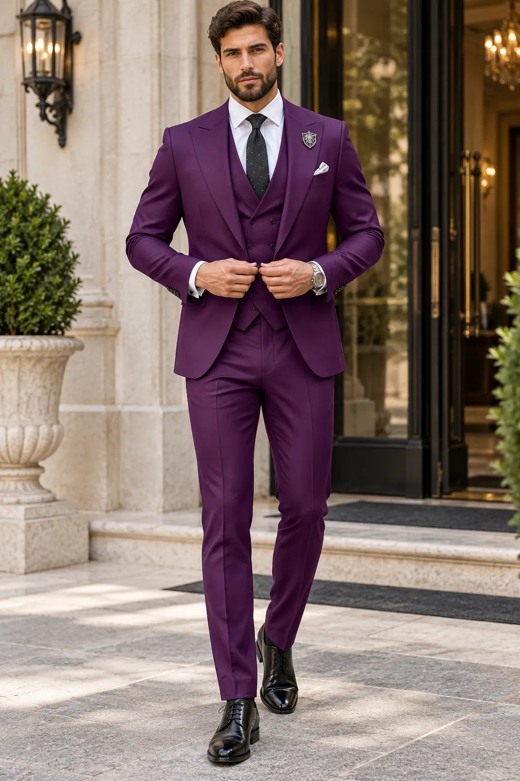 Men's Modern Luxury 3 Piece Suit – Updated Edition
