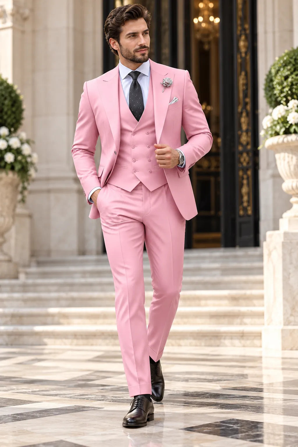 Men's Luxury Tuxedo Style 3 Piece Suits
