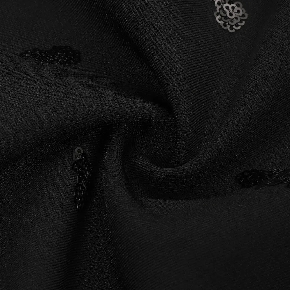 Men's Embroidered Wide Lapel 3 Piece Suits