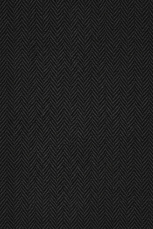 Men's Double-Breasted Herringbone 2 Piece Suit