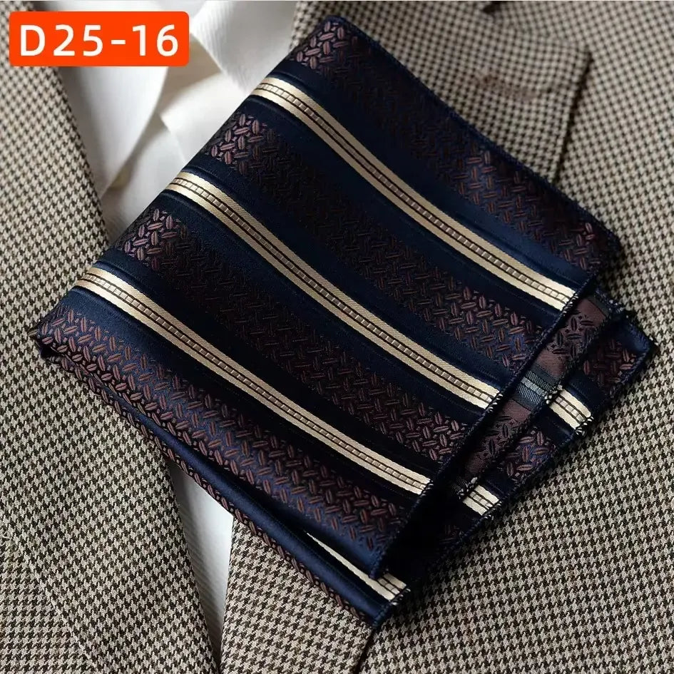 Vintage Pattern Pocket Square for Suits