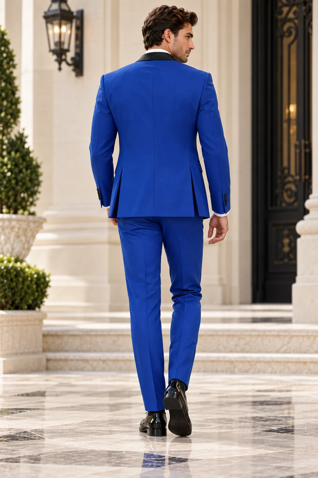 Men's Shawl Lapel 3 Piece Tuxedo Suit