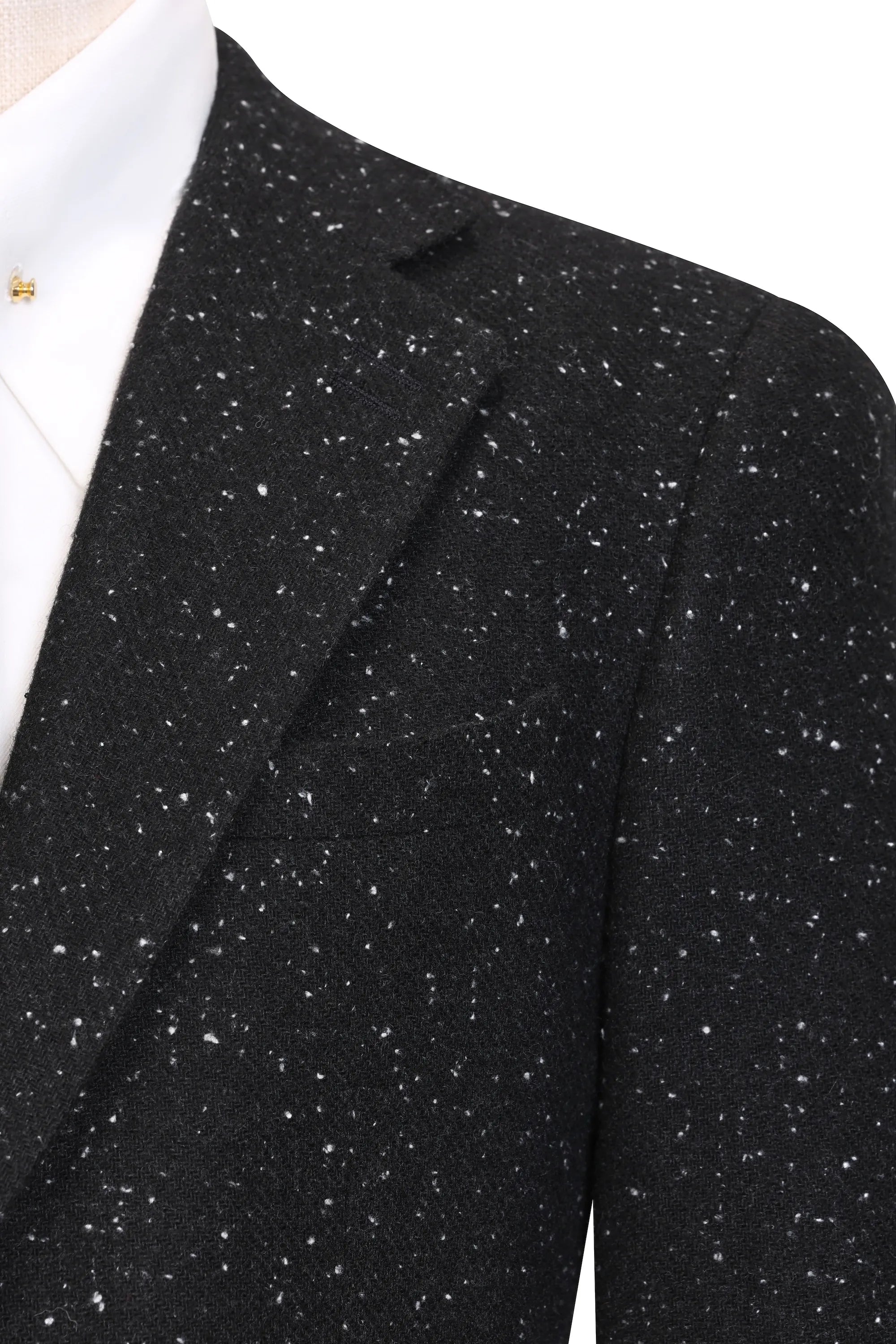 Men's Elegant Black Sparkle 3 Piece Suits