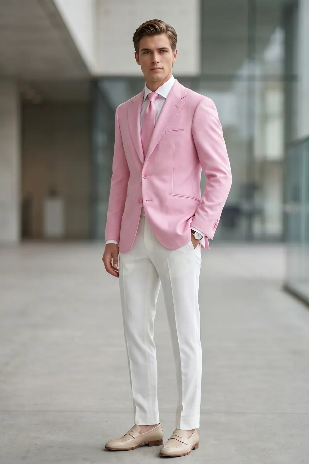 Men's Prom Tuxedo 2 Piece Suit