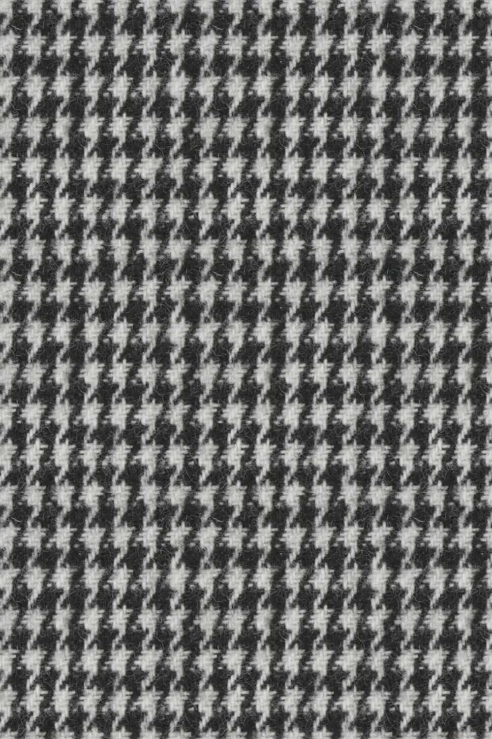 Men's Black And White Houndstooth Tweed 2-Piece Suit