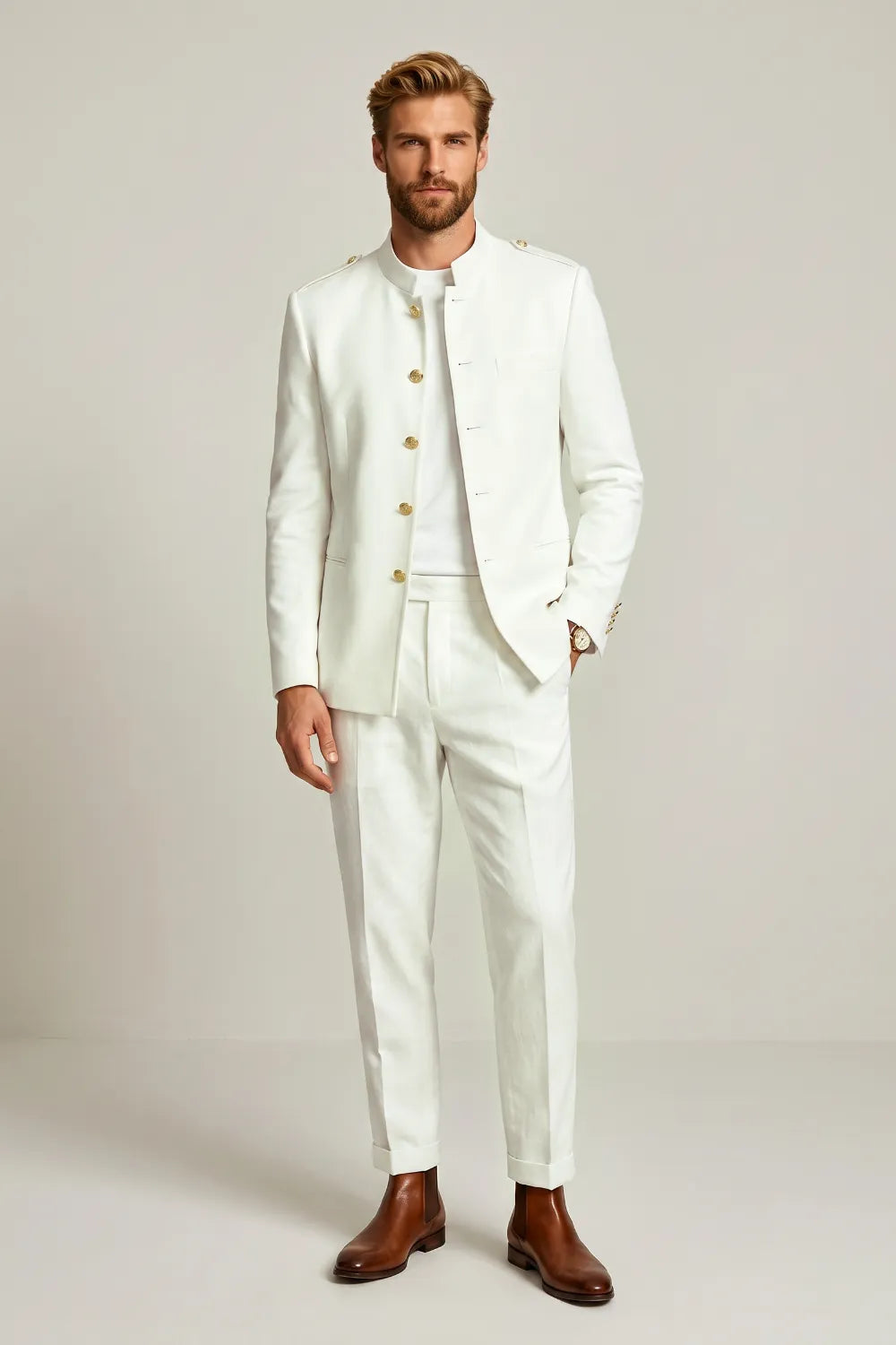 Abito da uomo doppiopetto slim fit 2 pezzi