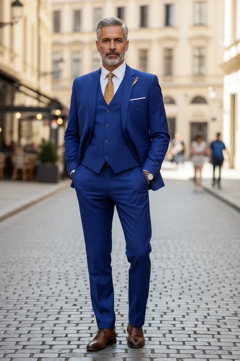 Men's Valentino Modern Fit 3 Pieces Suits