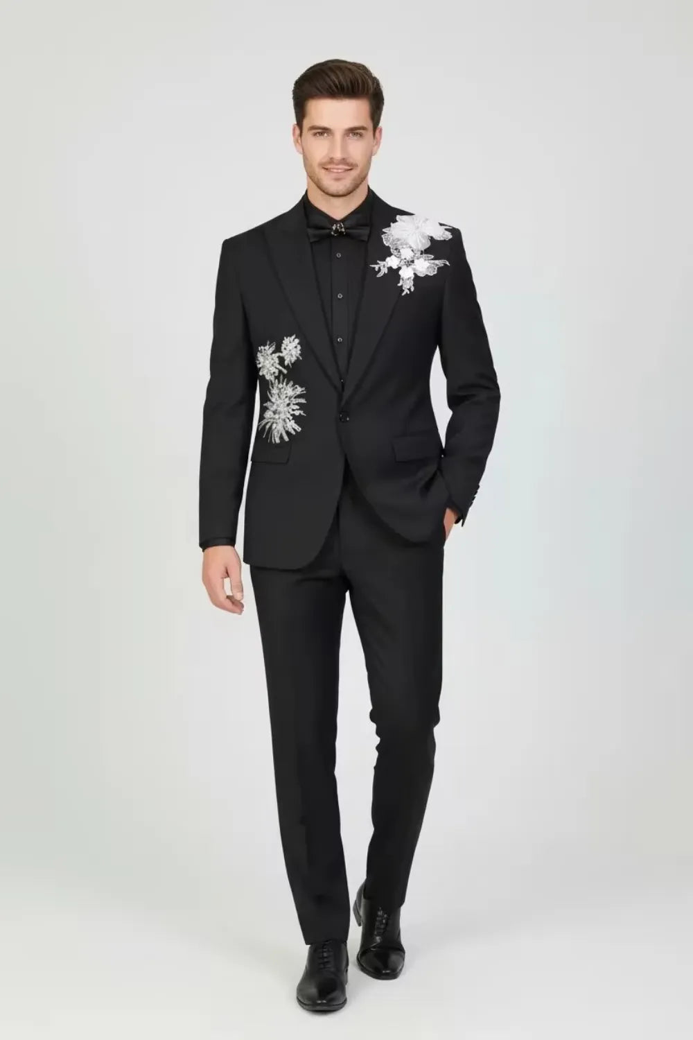Men's Slim Fit Elegant 2 Piece Suit