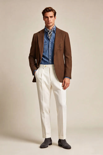 tobacco brown suit Smoking! The Notch Front Buttons A Brief Overview of Tobacco