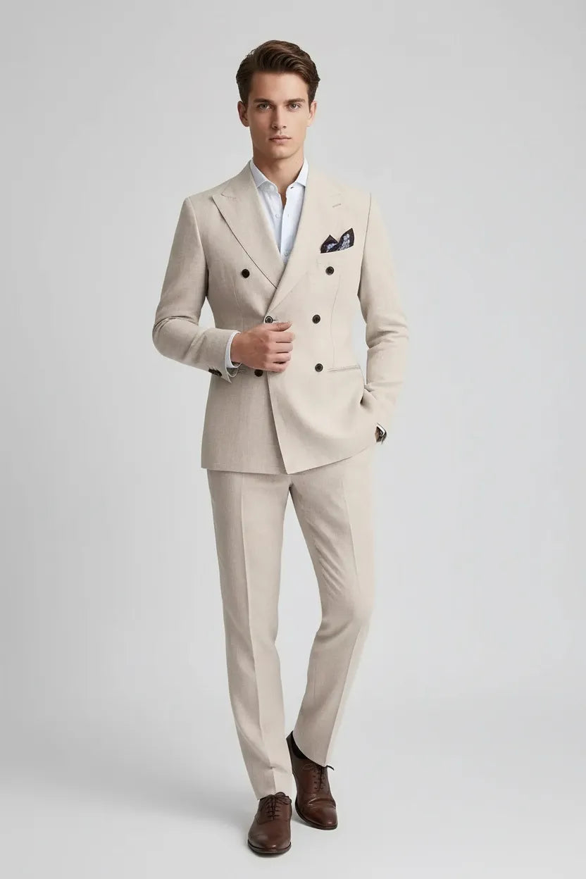 Men's Lightweight Linen 2 Piece Suits