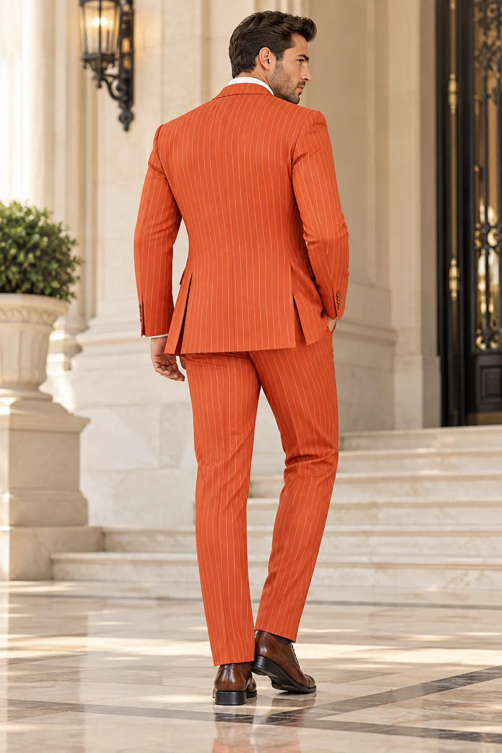 Abito da uomo doppiopetto slim fit 2 pezzi
