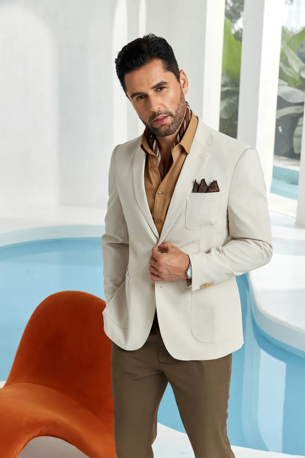 Men's White Wedding & Formal Blazer