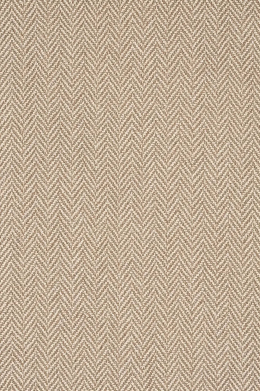 Men's Double-Breasted Herringbone 2 Piece Suit