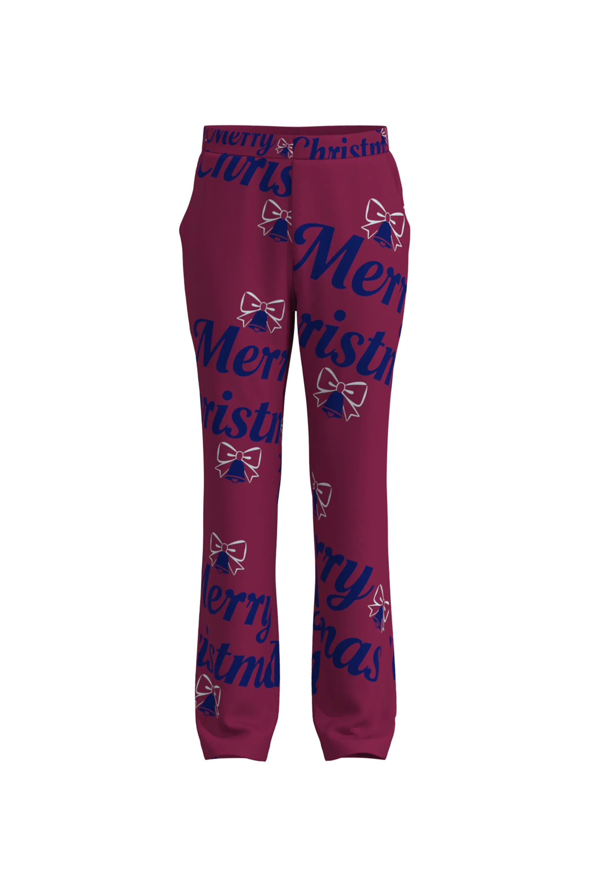 Men's Funny Pattern Christmas Eve Party 2 Piece Suit