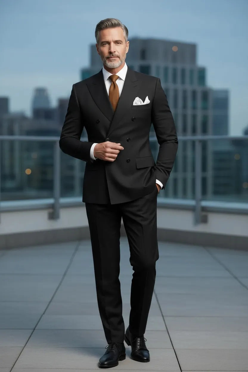 Men's Cavendish Double-Breasted 2 Piece Suit