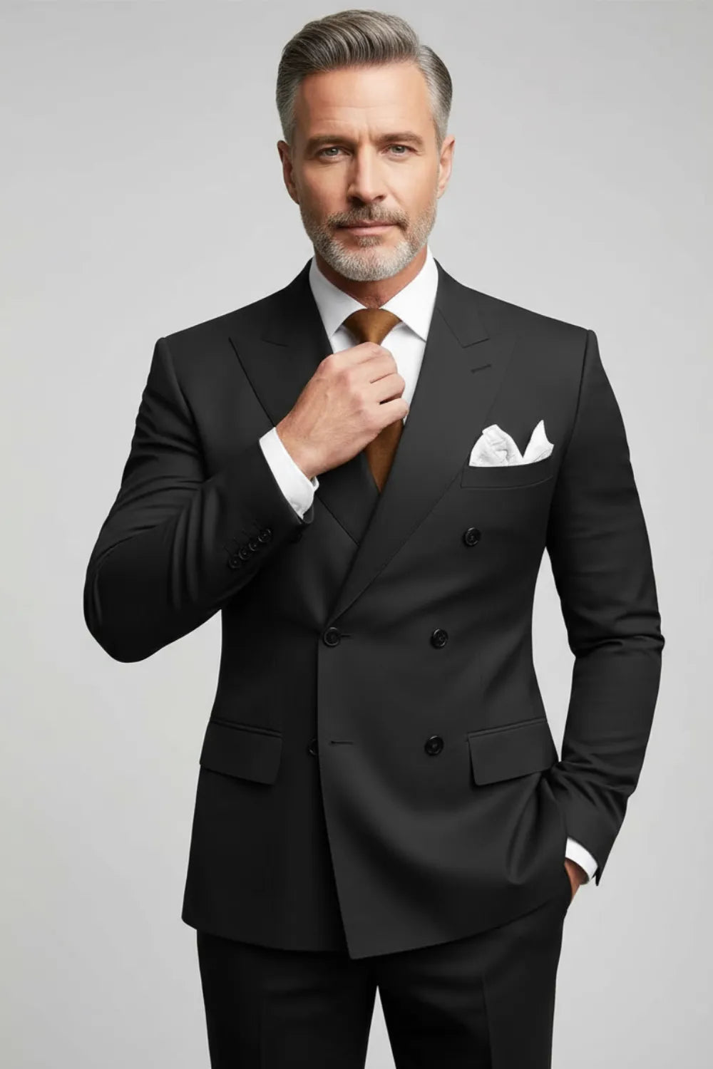 Men's Cavendish Double-Breasted 2 Piece Suit