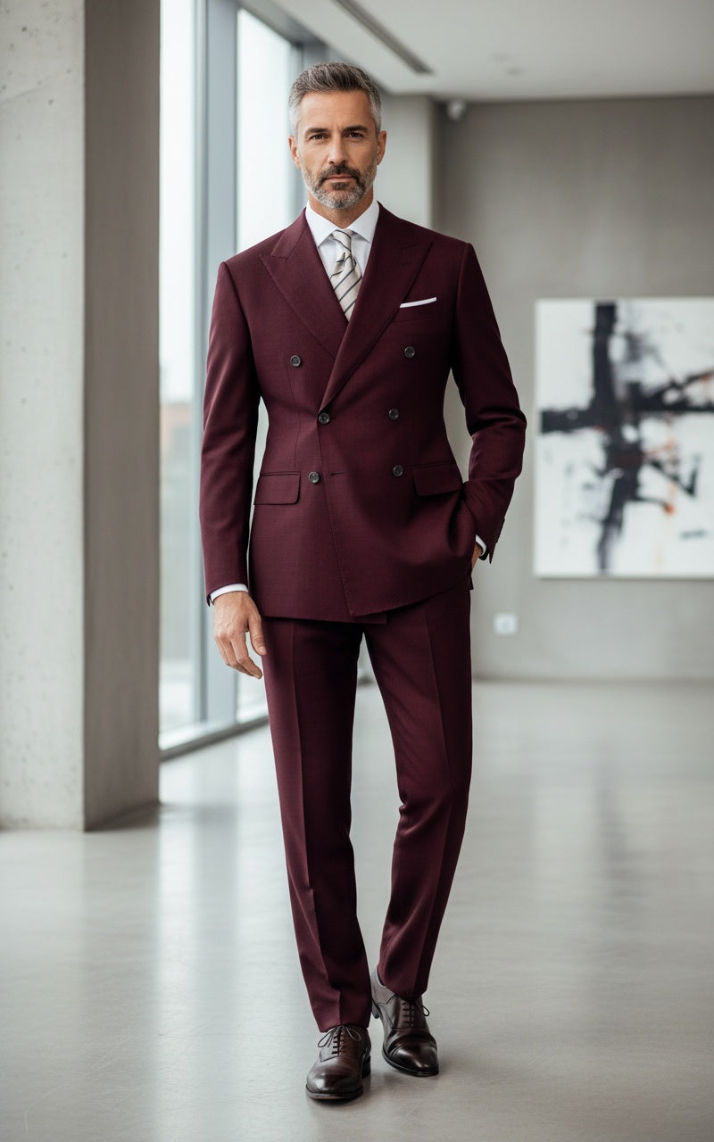 Men's Cavendish Double-Breasted 2 Piece Suit