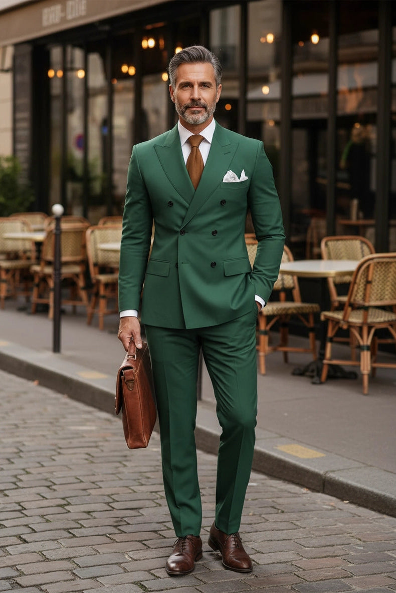 Men's Cavendish Double-Breasted 2 Piece Suit