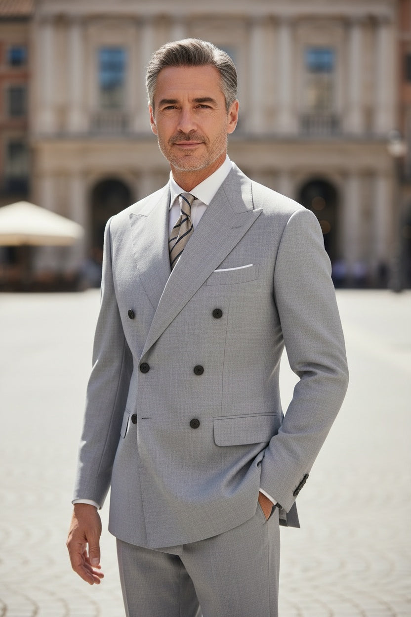 Men's Cavendish Double-Breasted 2 Piece Suit