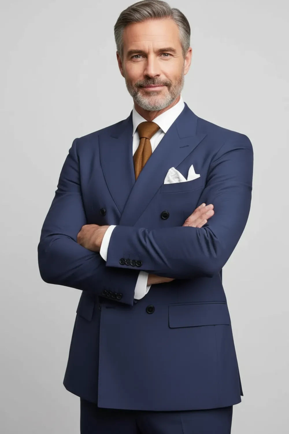 Men's Cavendish Double-Breasted 2 Piece Suit