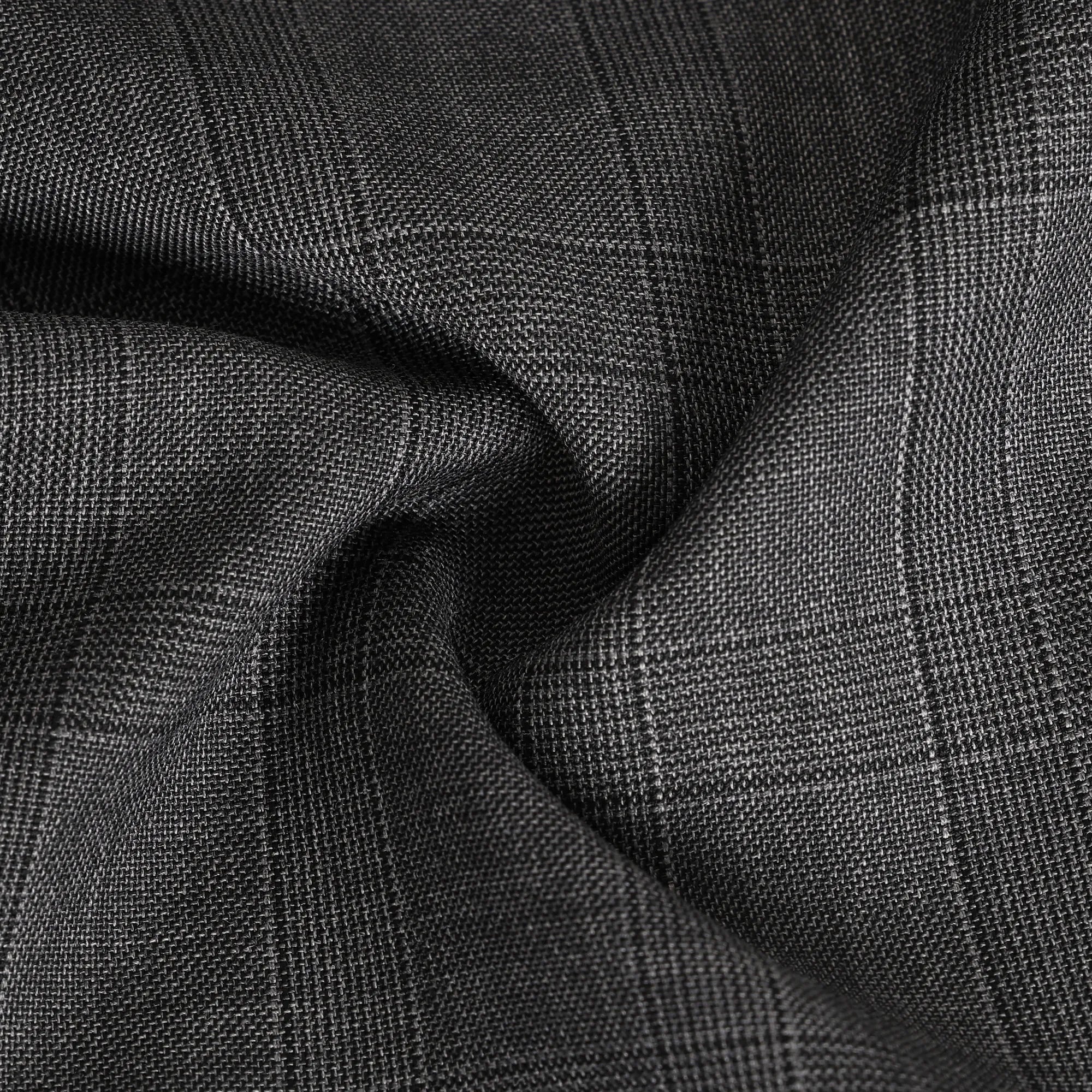 Men's Grey Plaid Woolen 3 Piece Suits